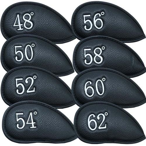 Leather set golf irons - leather,