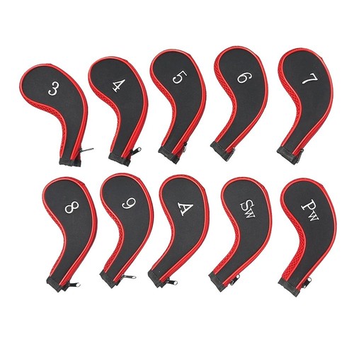 10pcs golf club head covers - 10pcs,