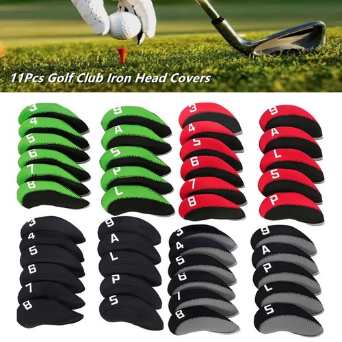 11pcs set golf club headcovers - 11pcs/set,