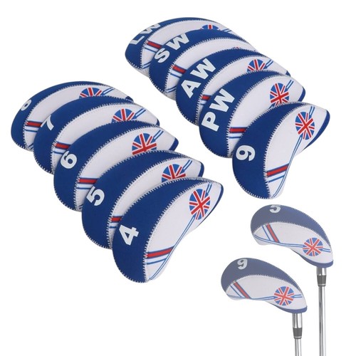 10pcs golf iron head covers - golf,