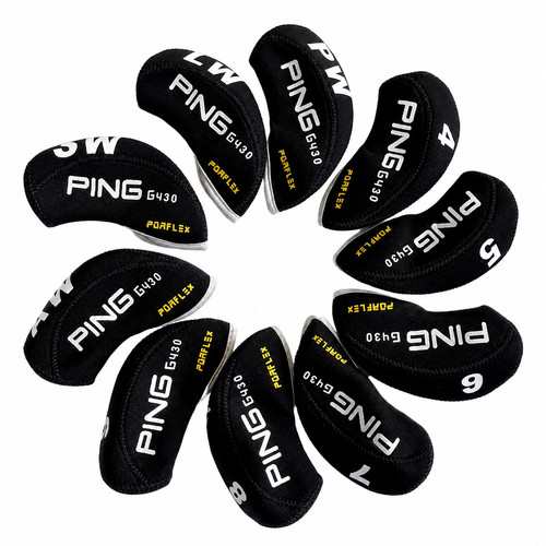 New 10pcs golf iron - new, covers