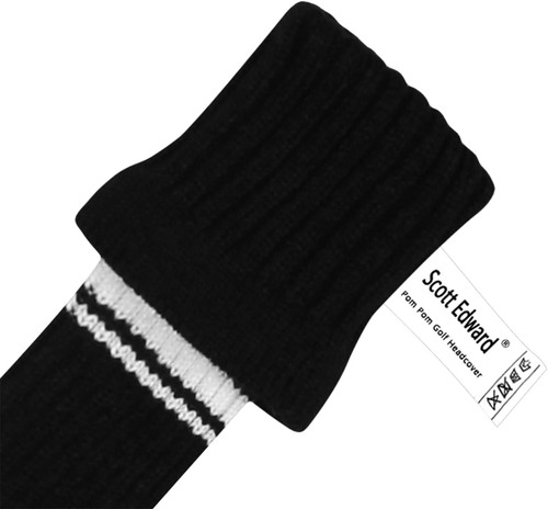 Knitted golf head covers - head, 4pcs