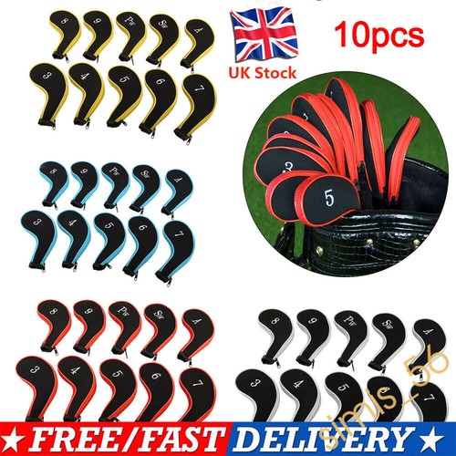 10pc golf club iron - iron, head
