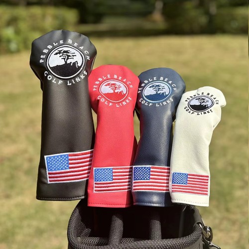 Pebble beach flag golf head - beach,