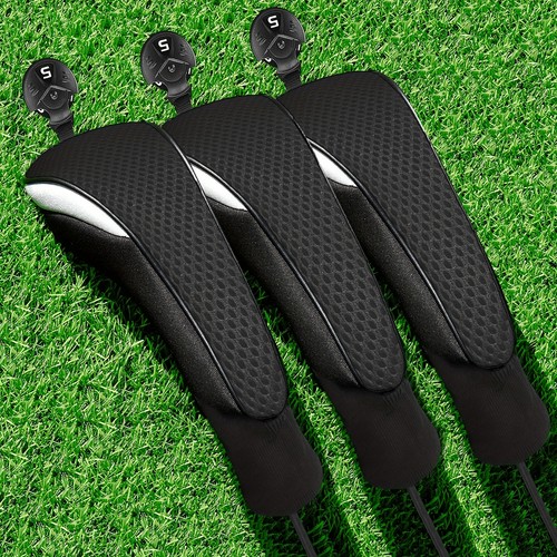 Pack long golf head covers - long,