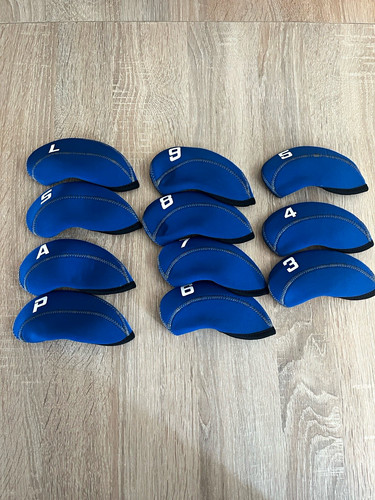 Golf iron head covers set - set, of