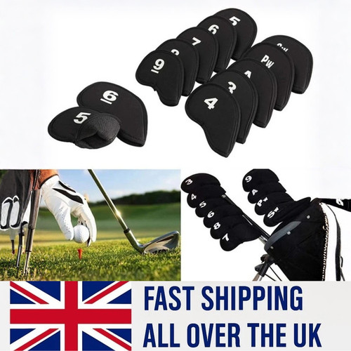 10pcs golf club headcovers - 10pcs,
