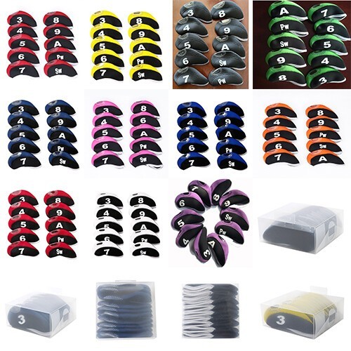 10pcs neoprene golf - neoprene, head