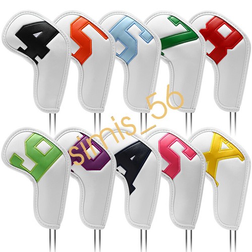 10x golf irons head covers - irons, set