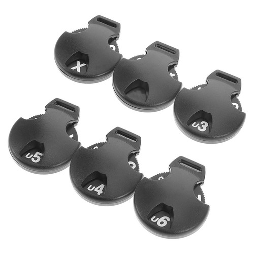 6pcs plastic golf club head - plastic,