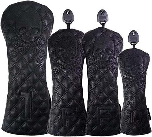 Premium leather skull golf - premium,