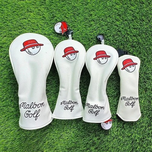 Leather golf club cover - golf, driver